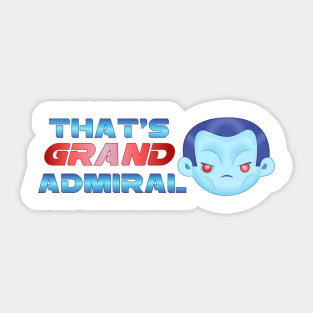 Grand Admiral Sticker